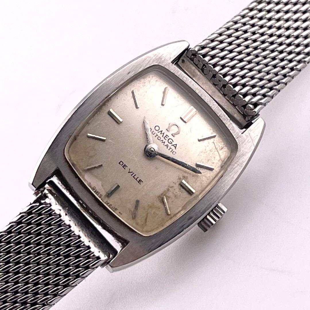 【稼働】OMEGA DeVille 腕時計 シルバー ヴィンテージ