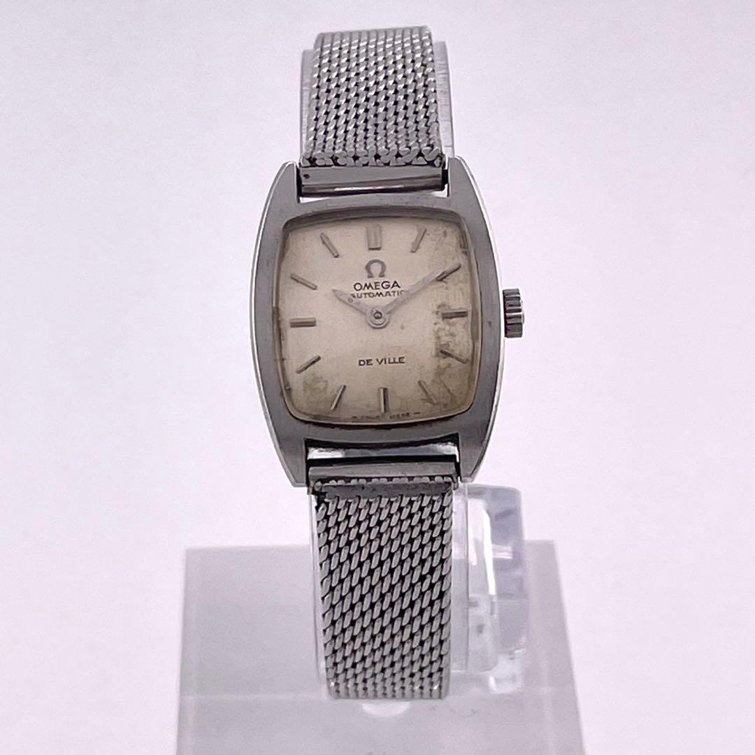 【稼働】OMEGA DeVille 腕時計 シルバー ヴィンテージ