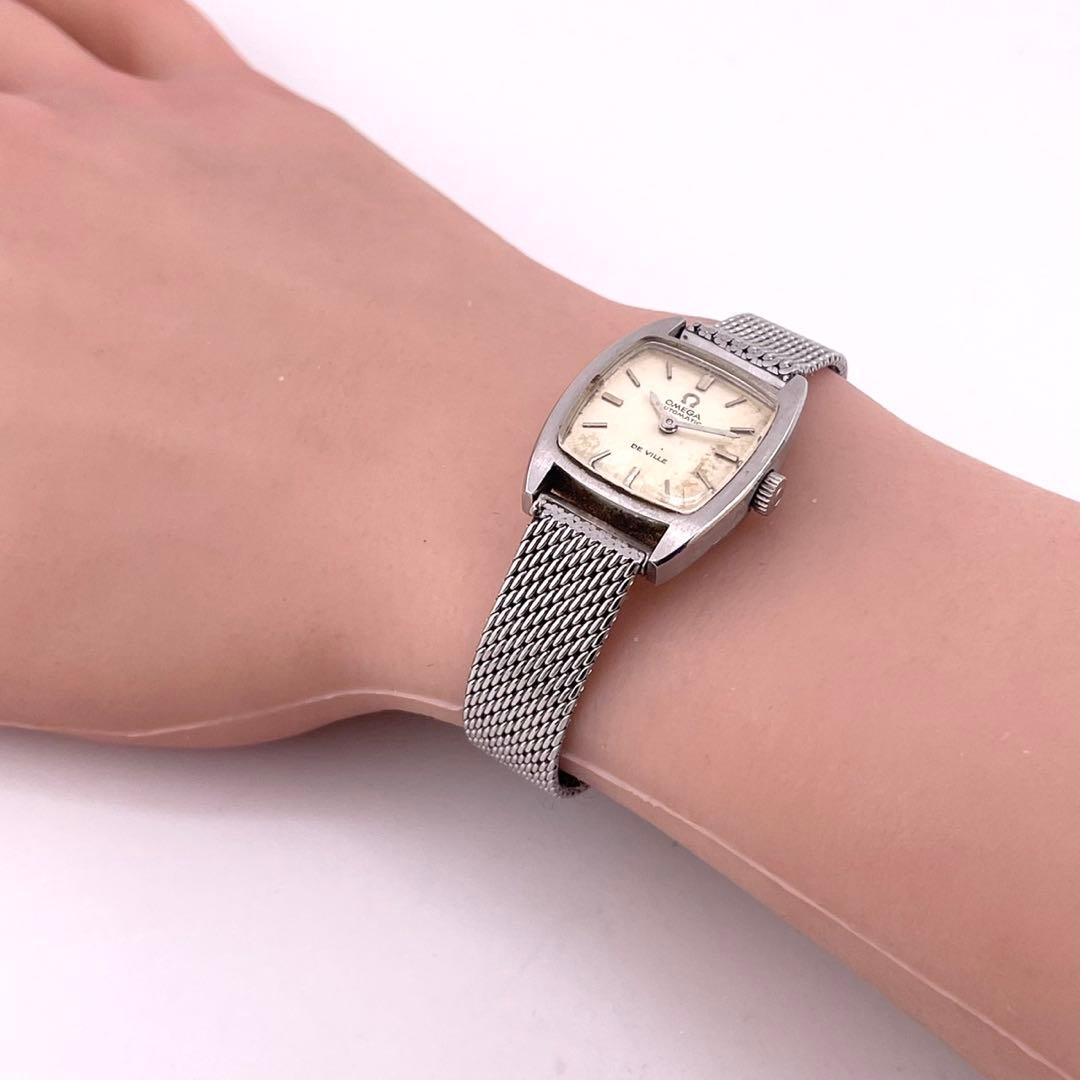 【稼働】OMEGA DeVille 腕時計 シルバー ヴィンテージ