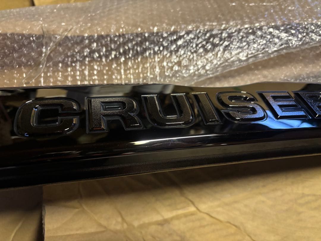 トヨタ ランドクルーザー プラド フロントグリルとリアバンパーガーニッシュ