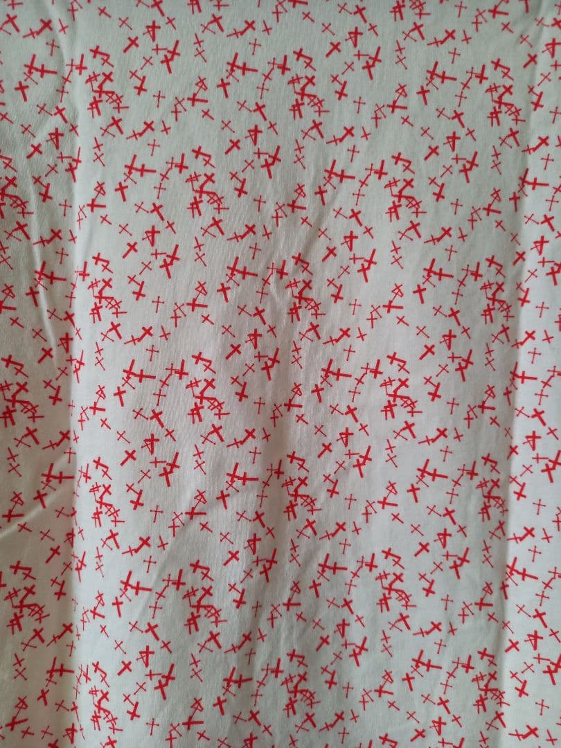 レアUNDERCOVER☆02aw☆魔女期☆レッドランダムクロスT☆十字架