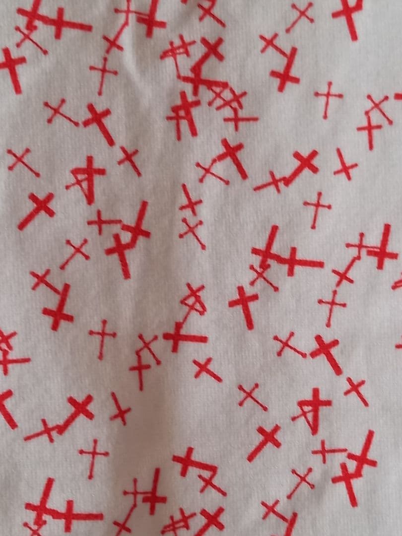 レアUNDERCOVER☆02aw☆魔女期☆レッドランダムクロスT☆十字架