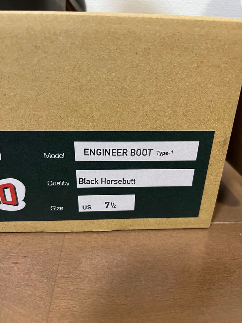 JELADO ENGINEER BOOT ブラック 7 1/2