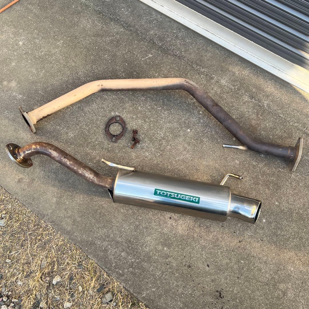 TOTSUGEKI ステンレス マフラー