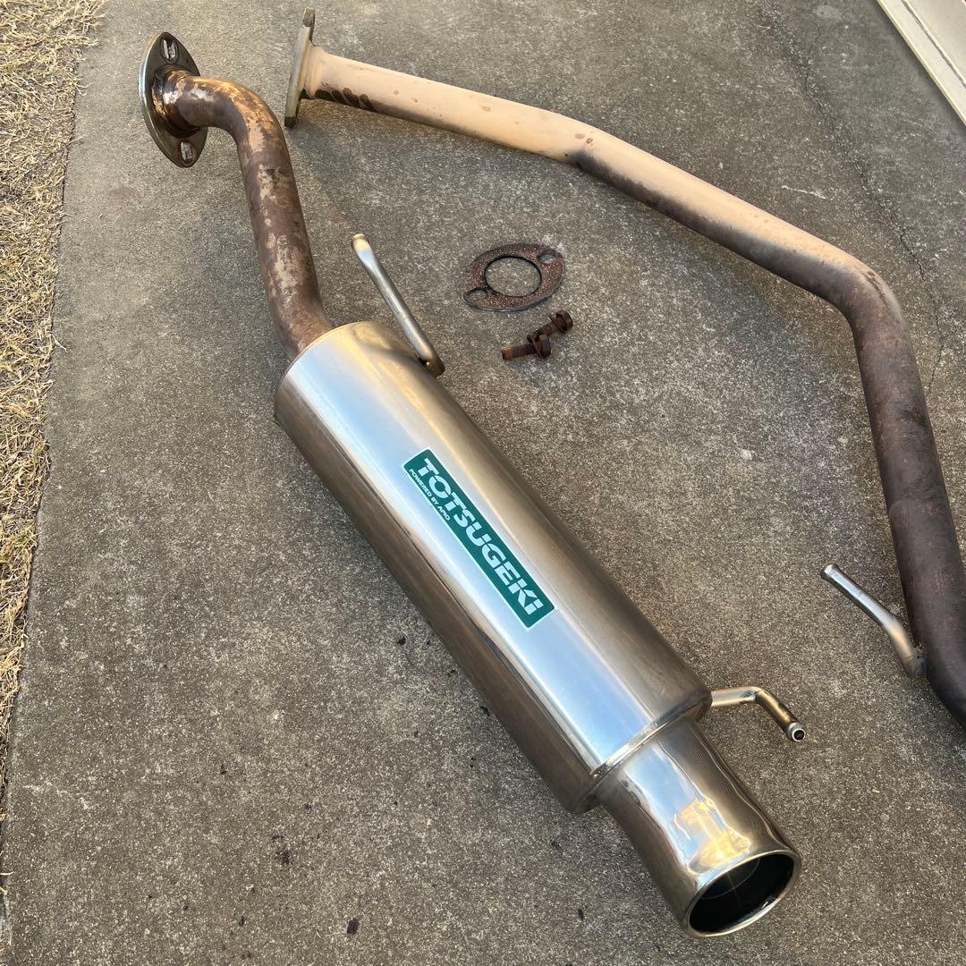 TOTSUGEKI ステンレス マフラー