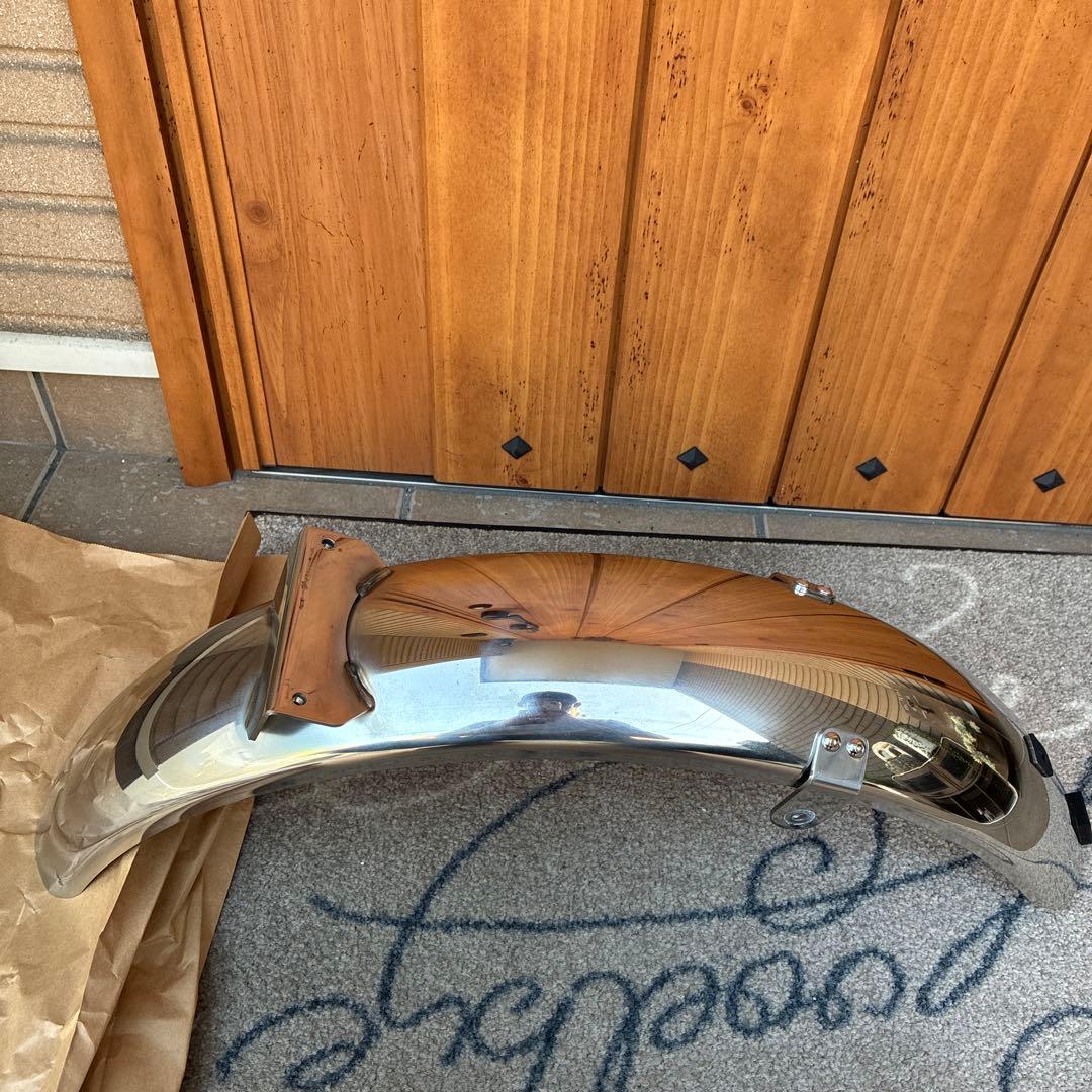 デイトナ リアフェンダー ステンレスショートフェンダー 250TR用