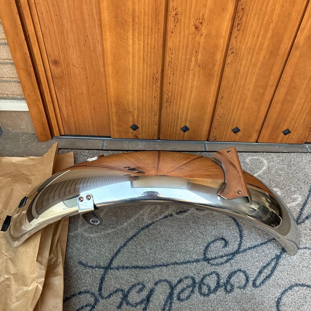 デイトナ リアフェンダー ステンレスショートフェンダー 250TR用