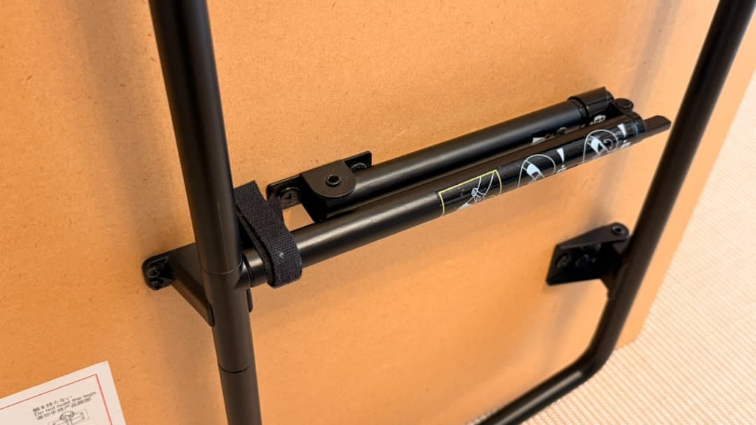 オーク折りたたみローテーブル 120cm