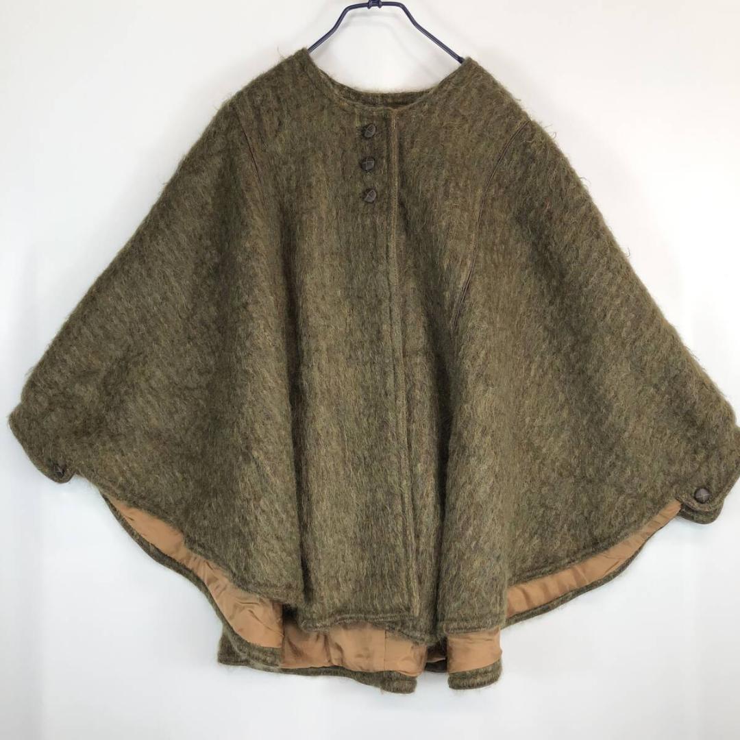 50s 60s Japan Vintage モヘアポンチョ オーダーメイド