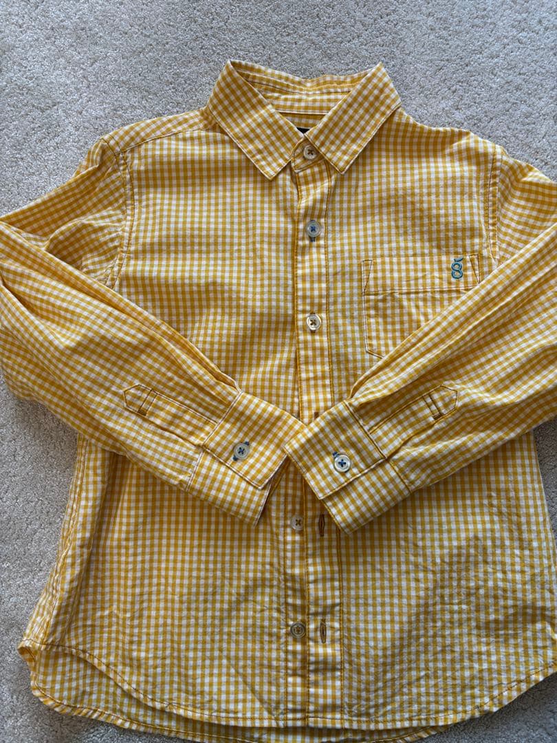 男子スーツ上120下130cmユナイテッドアローズ　卒園式入学式　シャツ小物付き