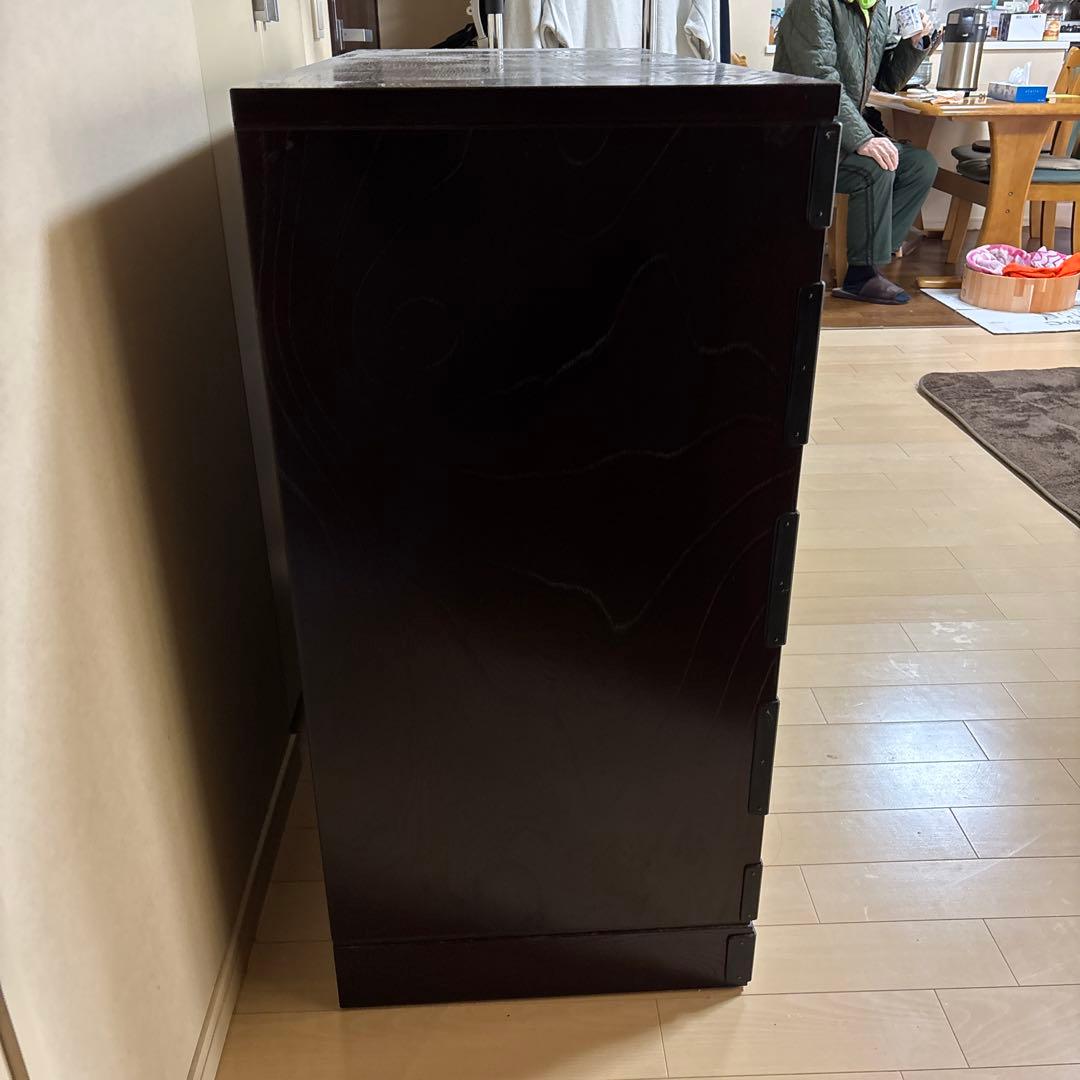 たまきん　伝統的な日本の箪笥 5段　桐箪笥