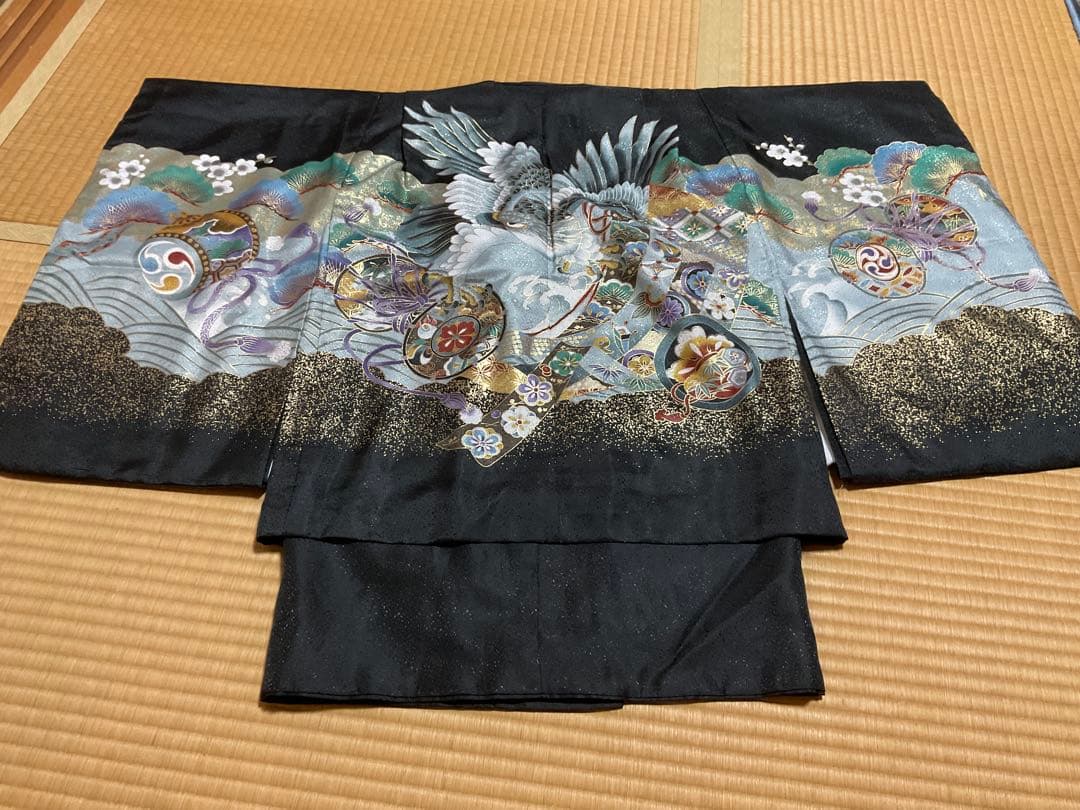 【訳あり】七五三 男児着物袴小物セット