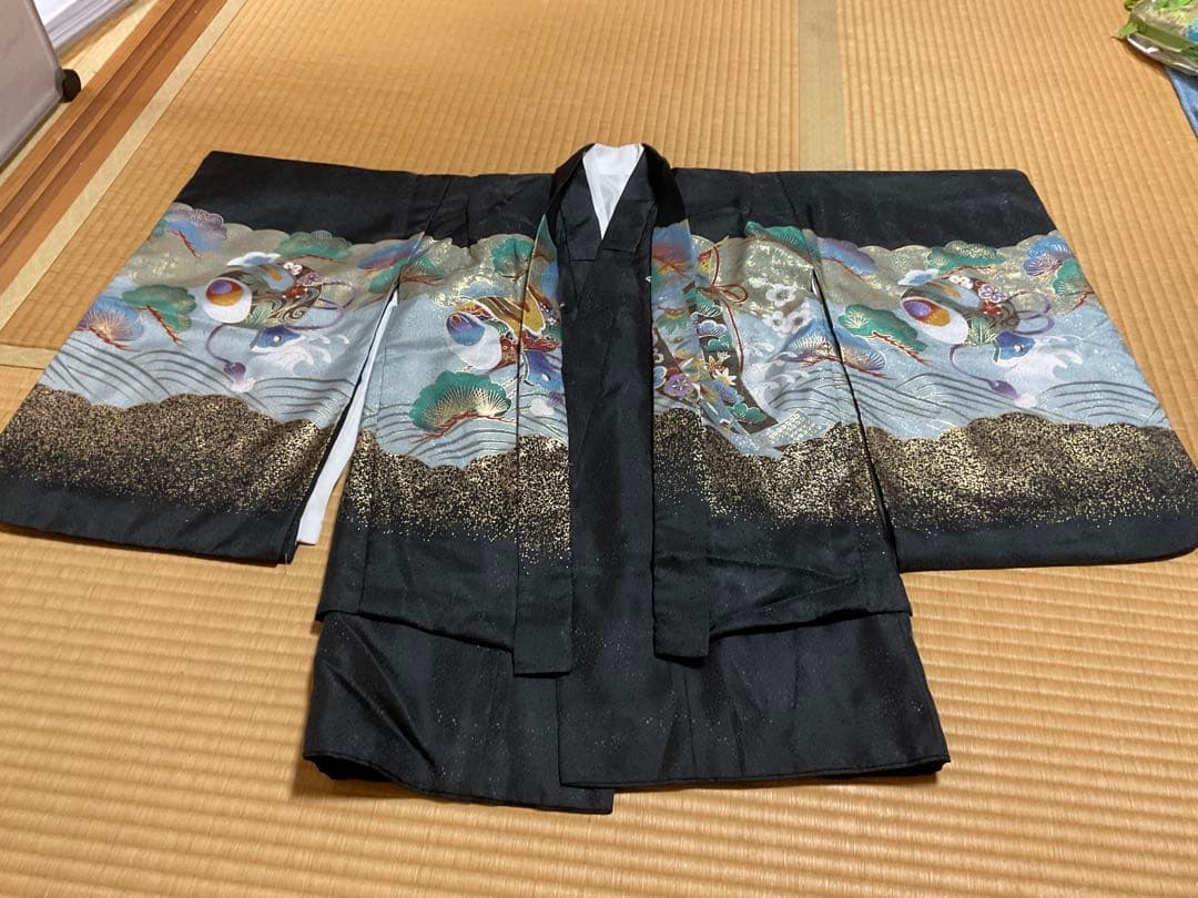 【訳あり】七五三 男児着物袴小物セット