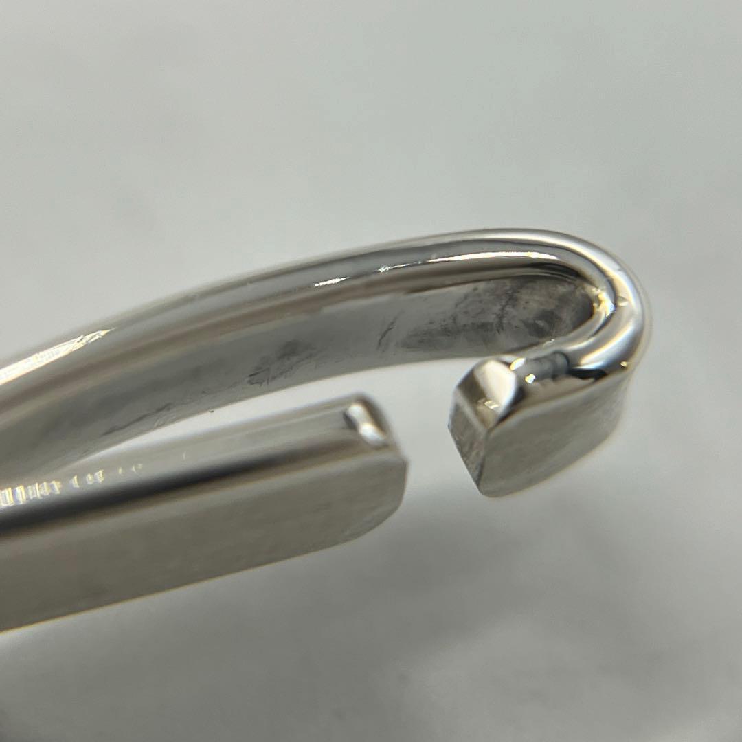 ティファニー TIFFANY サークルフック バングル SV YG コンビ