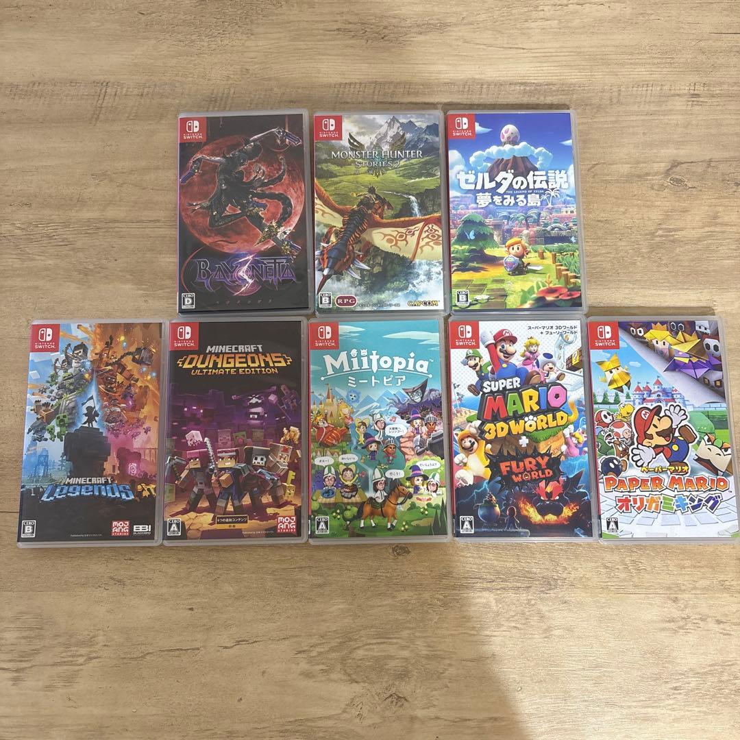 Switchソフトまとめ売り！