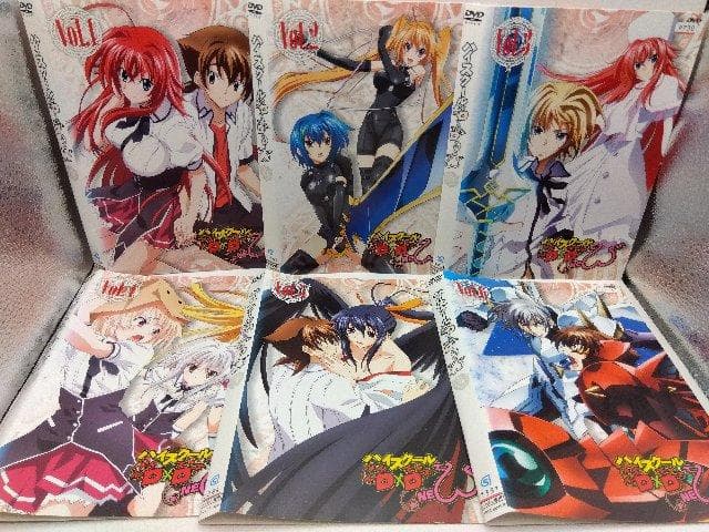DVD ハイスクールD×D 1期/2期NEW/3期BorN 各全巻18巻SET