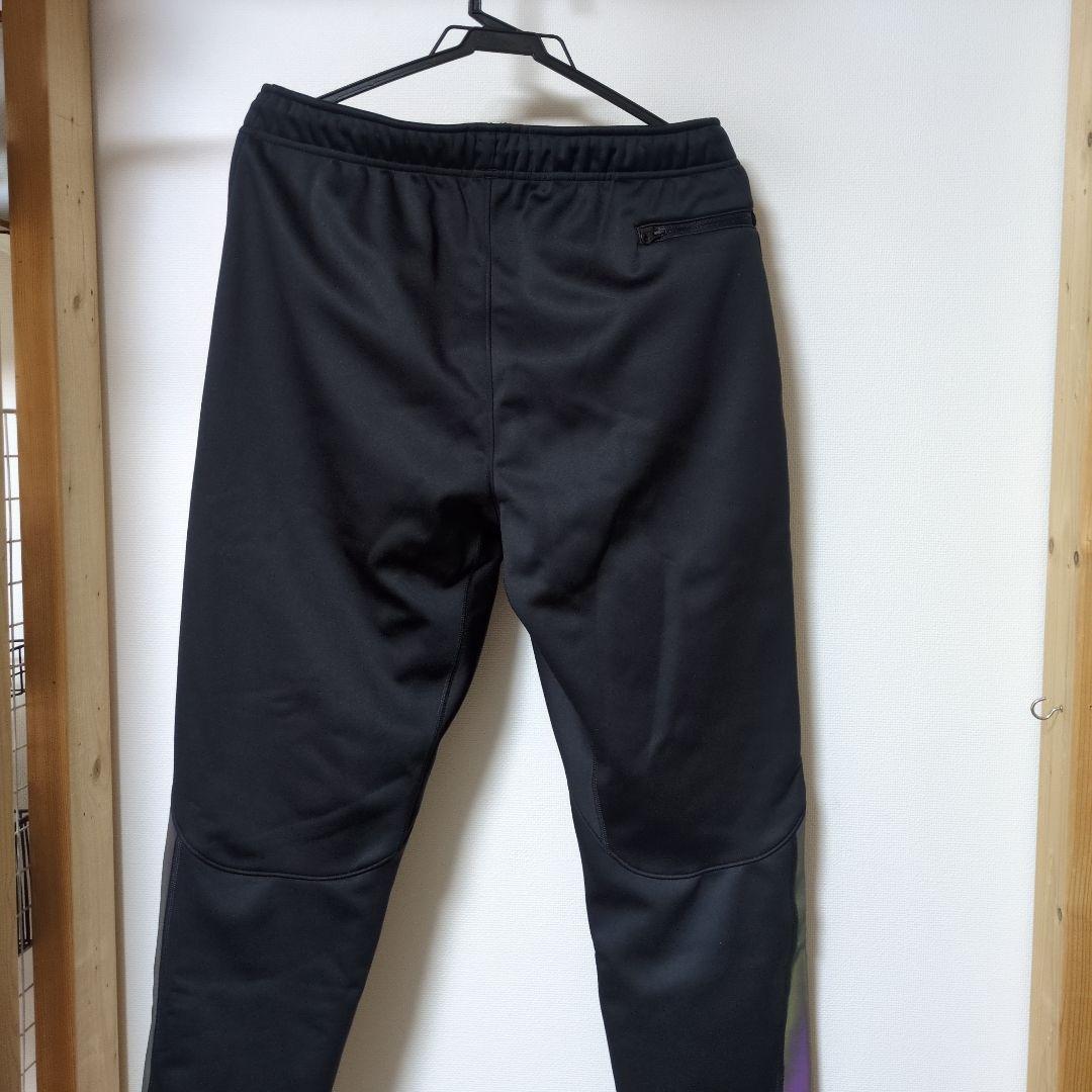 黒 フード付きジャージ上下セット