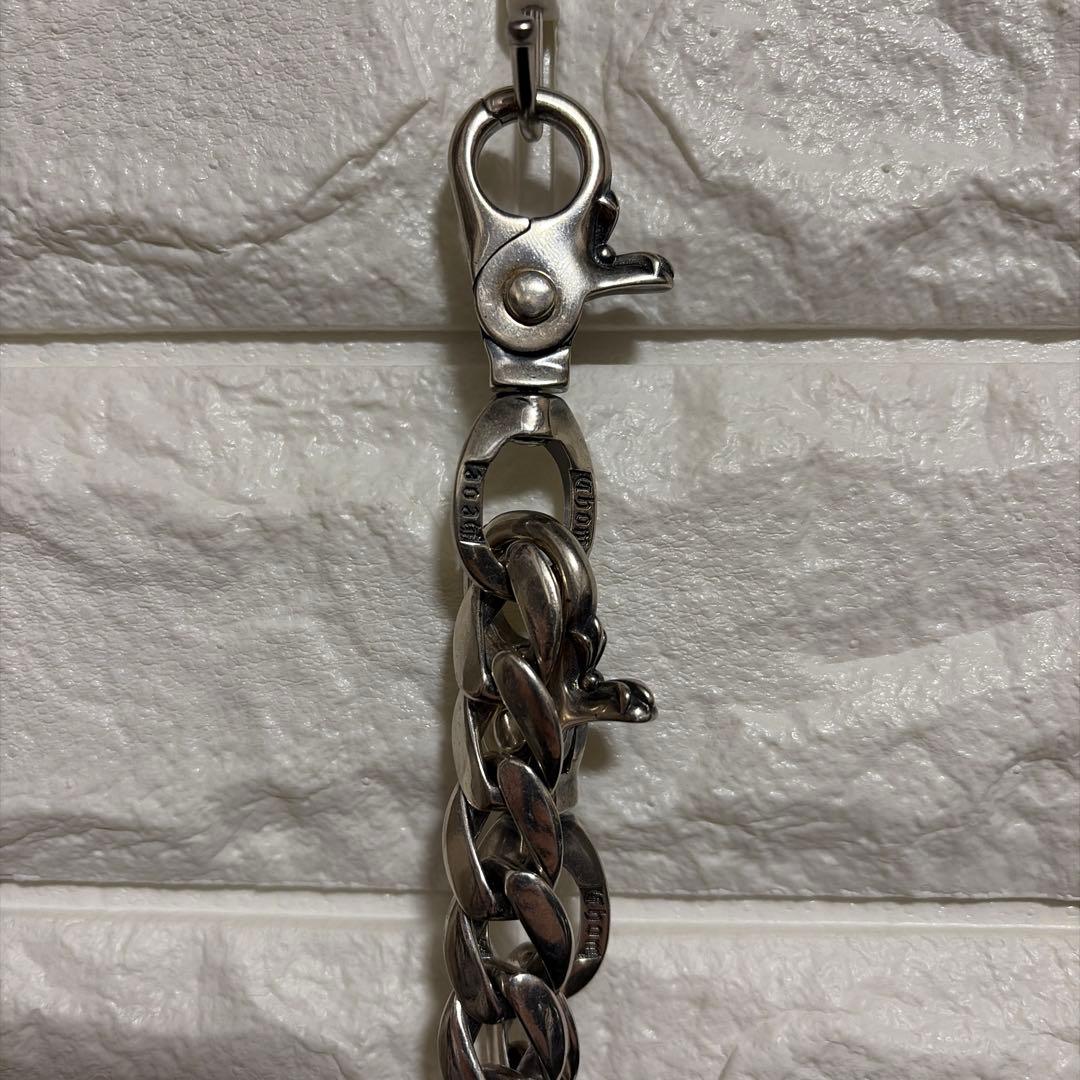 シルバー925 ウォレットチェーン ノーブランド