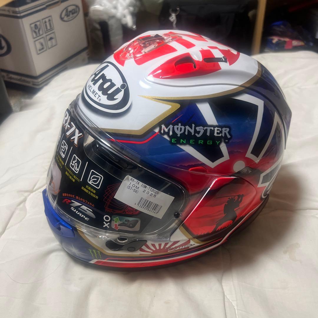 N*a様 チ*7様 Arai RX-7X ペドロサ ヘルメット