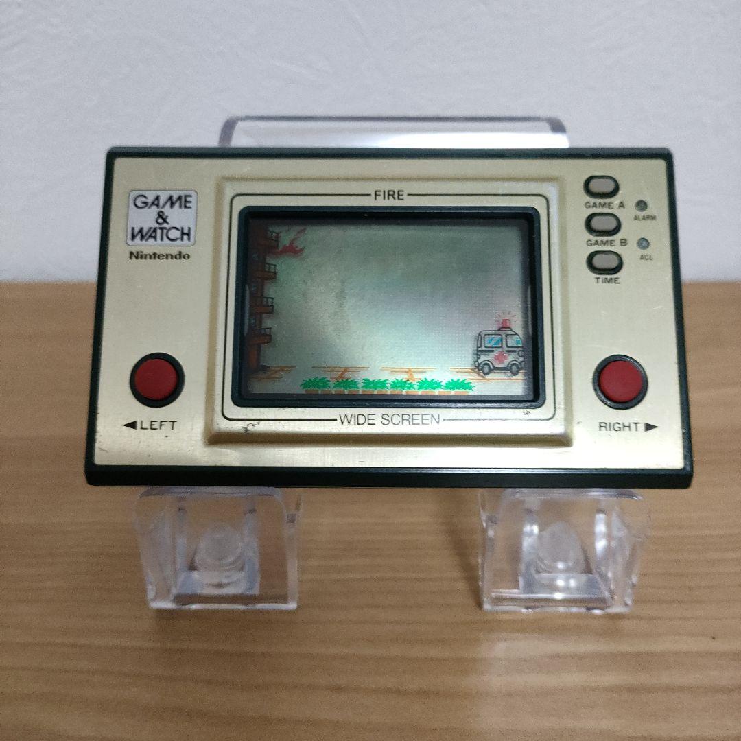 ゲーム＆ウォッチ　ファイア　ニンテンドーNintendo任天堂　メンテナンス済み