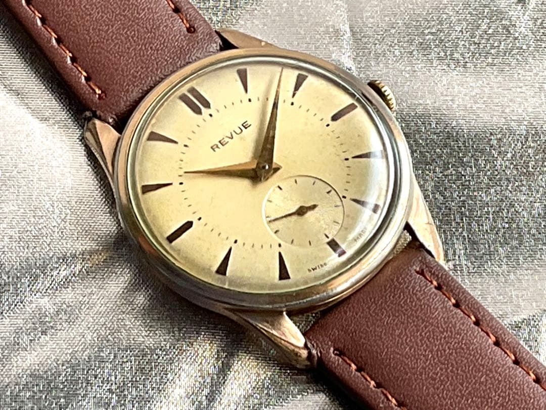 ★玄人マニア御用達❣️OLDレビュートーメン★REVUEスモセコ❣️奇跡の稼働品❣️