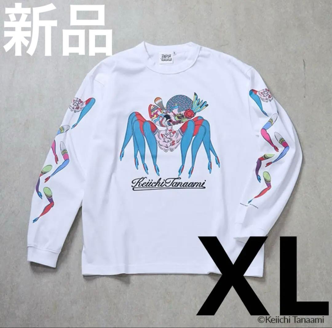 XLサイズ　田名網敬一 記憶の冒険 ロンTホワイト 国立新美術館限定商品