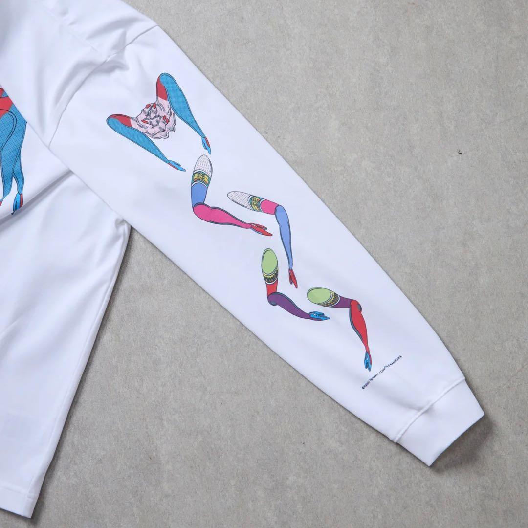 XLサイズ　田名網敬一 記憶の冒険 ロンTホワイト 国立新美術館限定商品