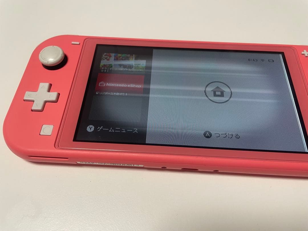 ピンク Nintendo Switch Lite 本体 充電器付き ジャンク品