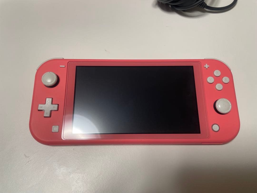 ピンク Nintendo Switch Lite 本体 充電器付き ジャンク品