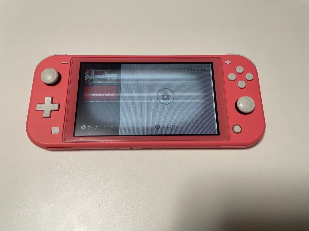 ピンク Nintendo Switch Lite 本体 充電器付き ジャンク品