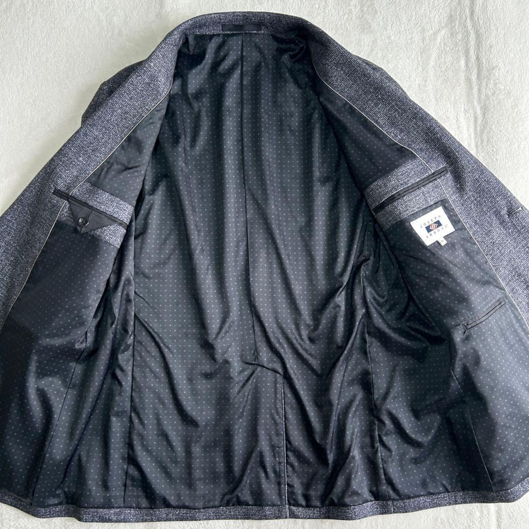 美品 ジョセフアブード ストレッチ セットアップ シングルスーツXL ジャケット