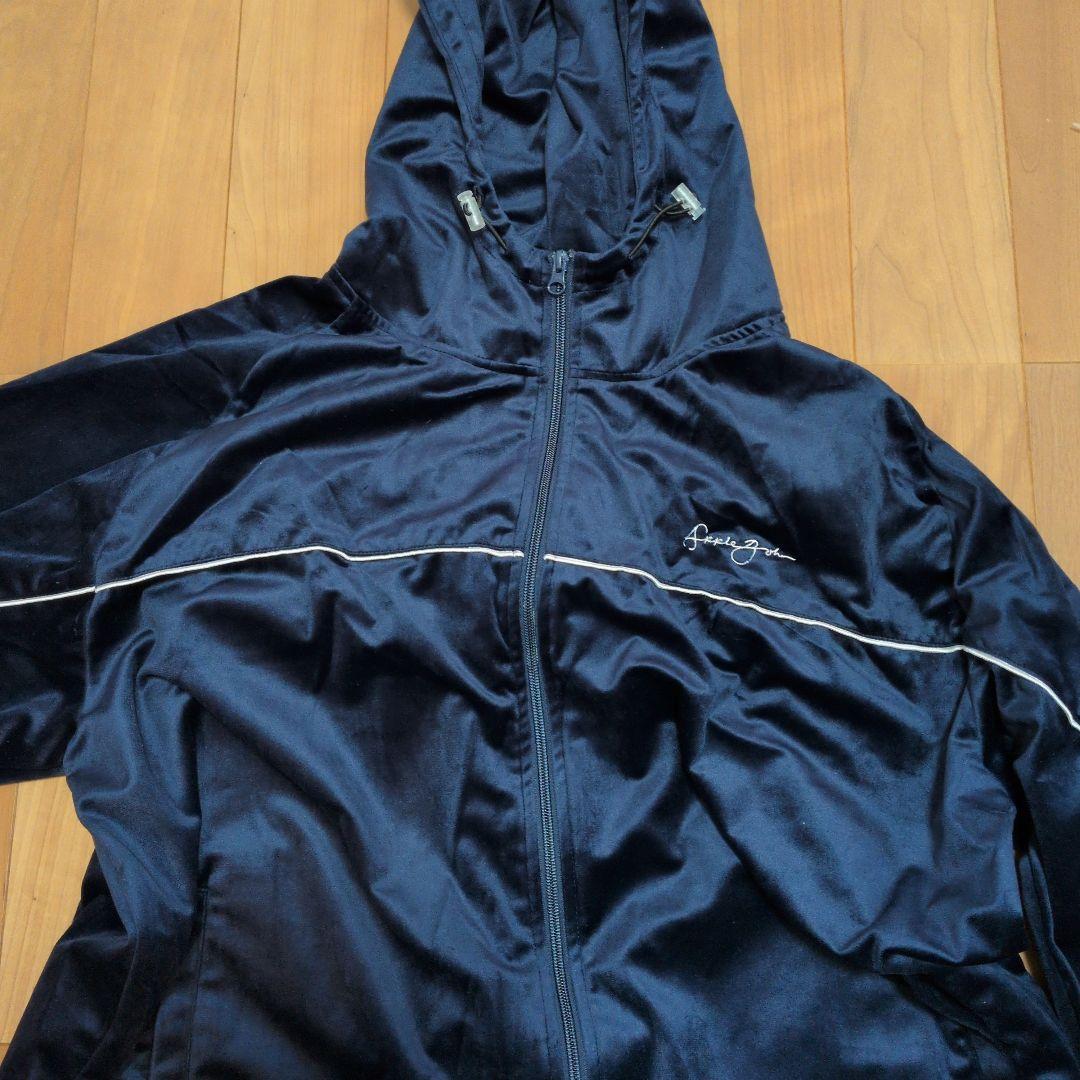 ベロアセットアップジャージ