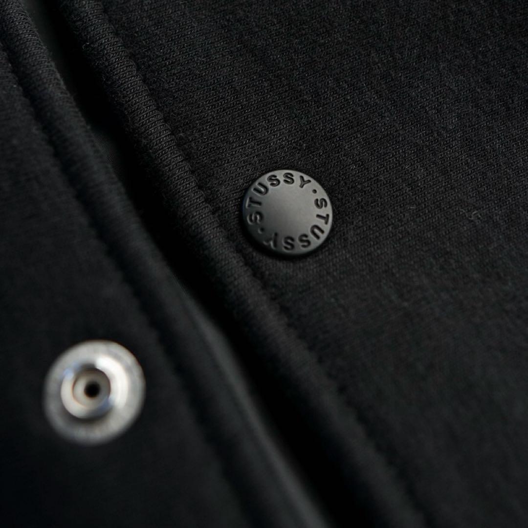 OLD STUSSY CHAMPION スタジャン リバースウィーブ ブラック