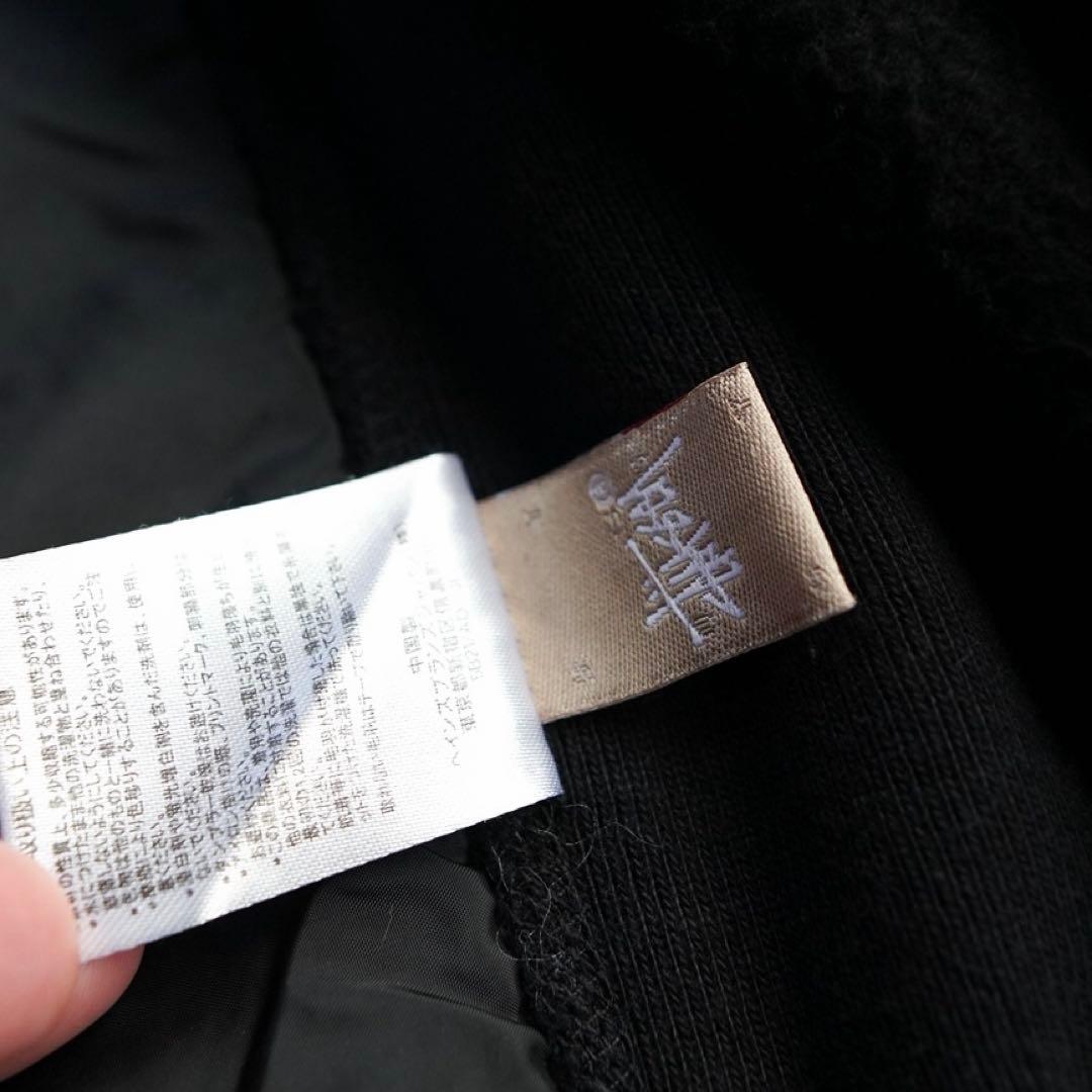 OLD STUSSY CHAMPION スタジャン リバースウィーブ ブラック