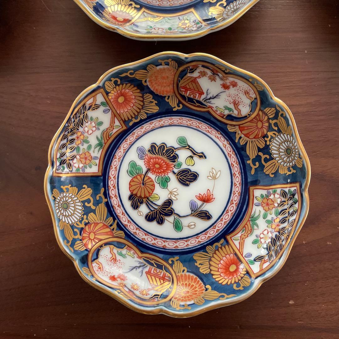 有田焼 其泉 古伊万里 醤油小皿 5枚