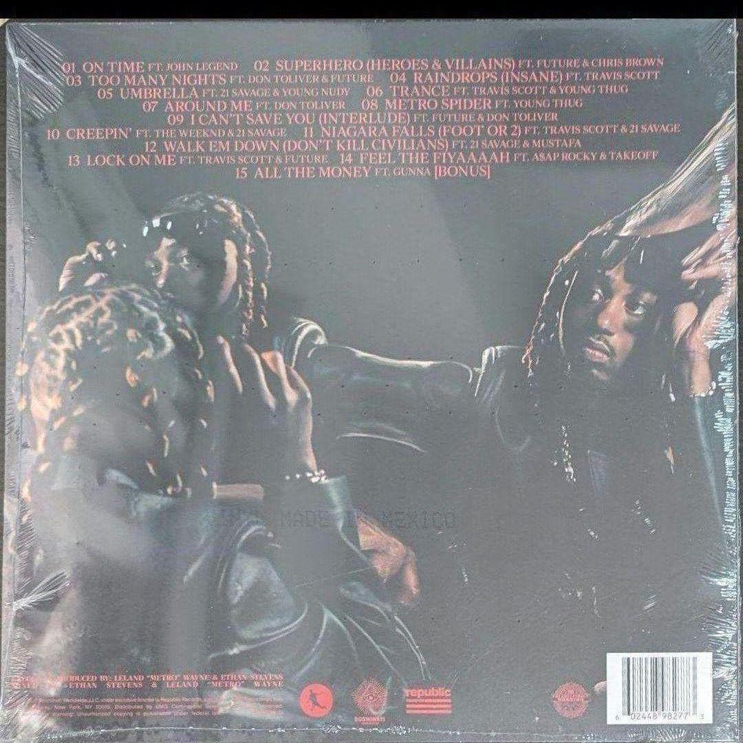 新品 Metro Boomin Heroes & Villains LPレコード
