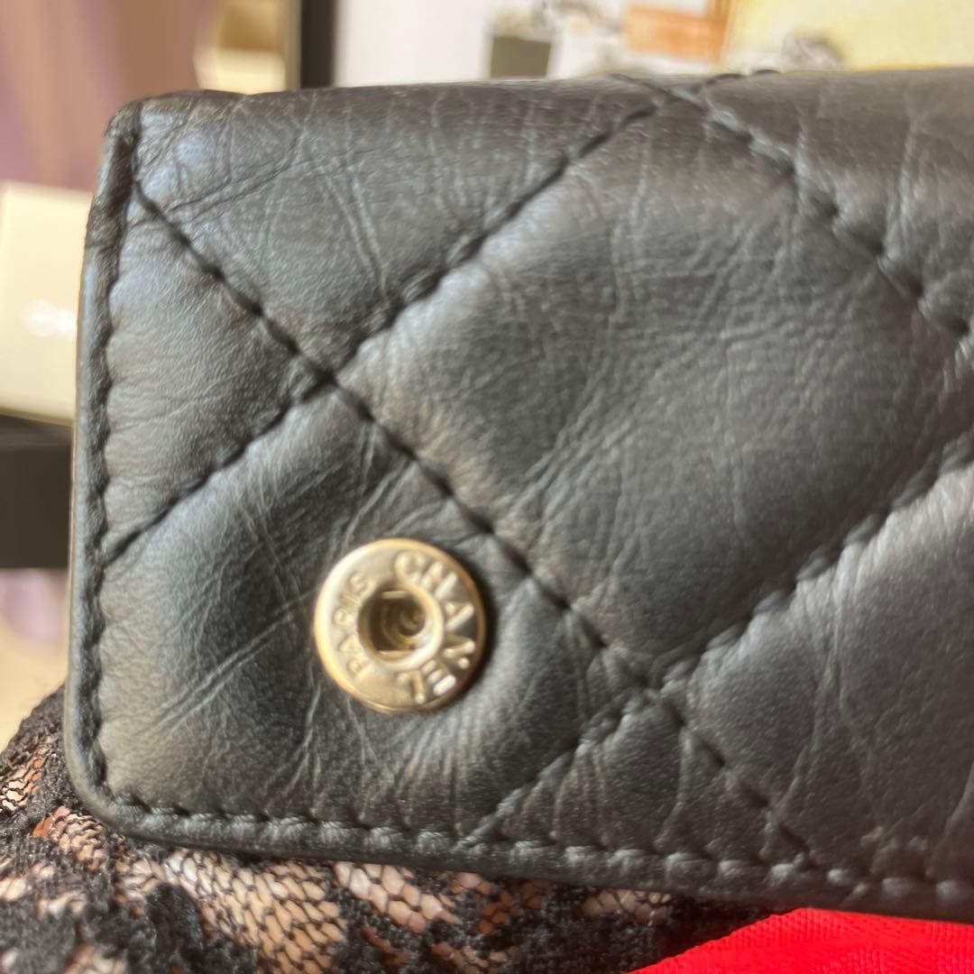 ［正規品］ 美品　CHANEL キーケース　カンボン