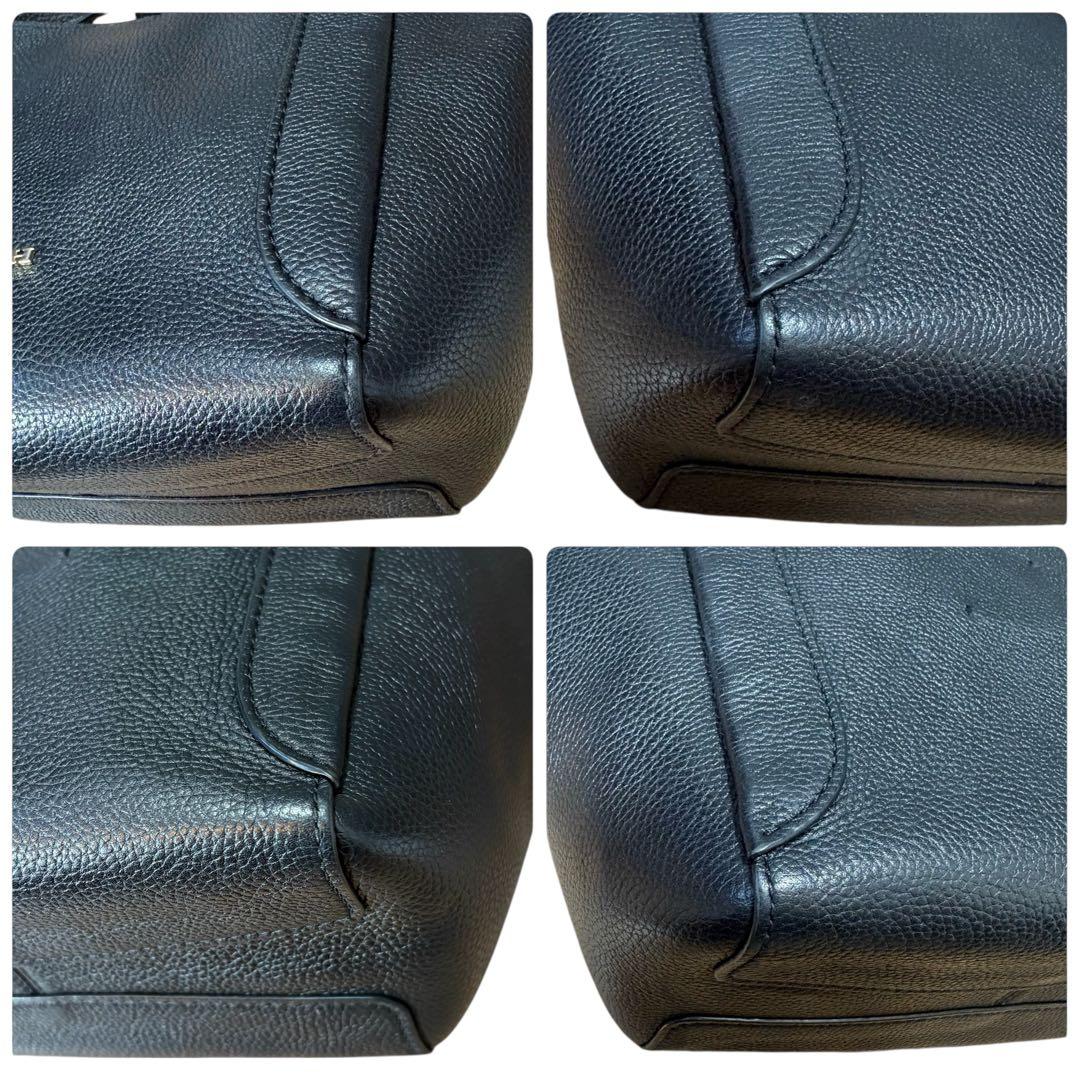 ✳︎美品✳︎コーチ ショルダーバッグ 2way ハドリー ホーボー シボ革 ブラック