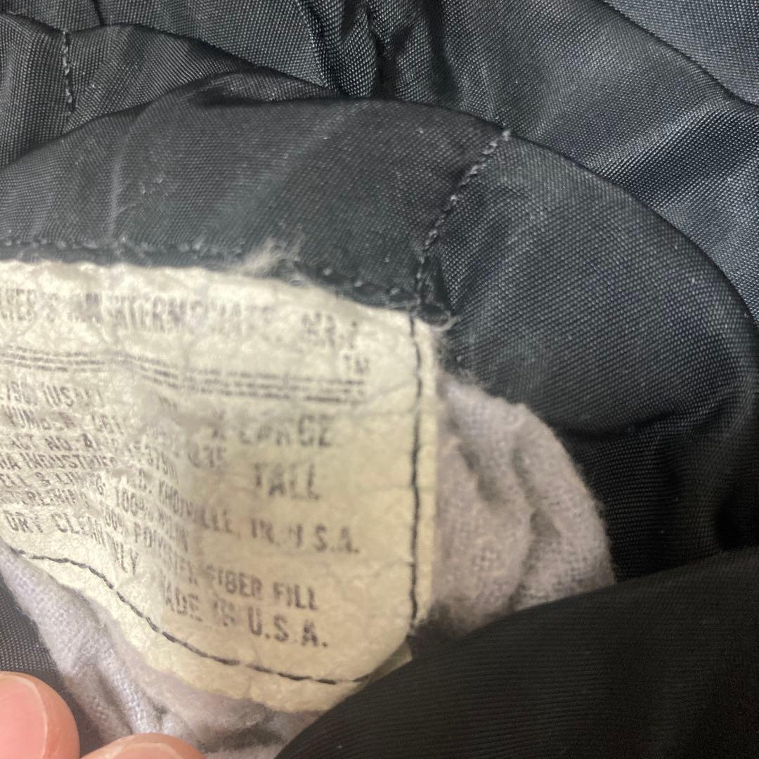 値下げ不可です　アルファ　TALL USA製ma1