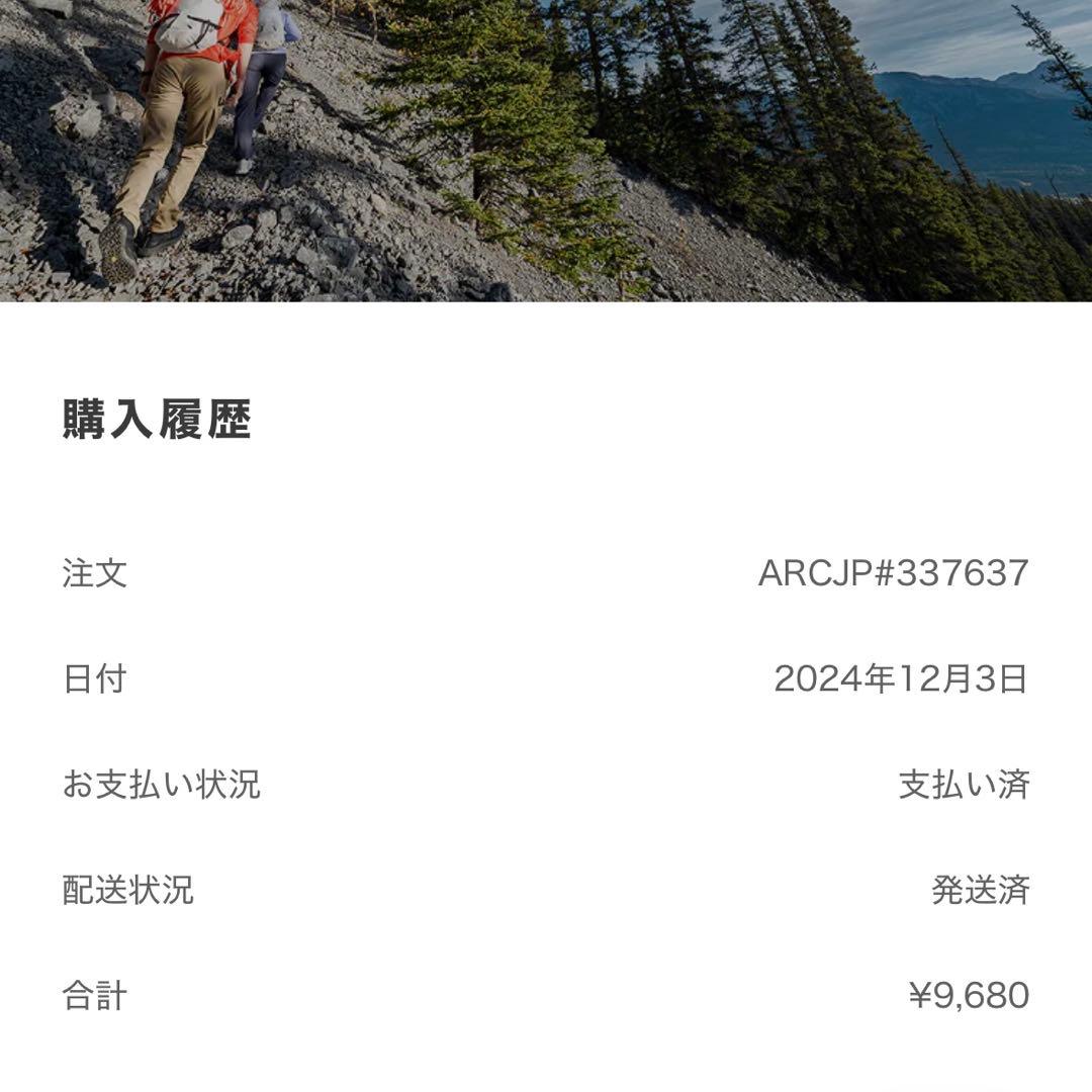 T*t様 ARCTERYX ビーニー 黒