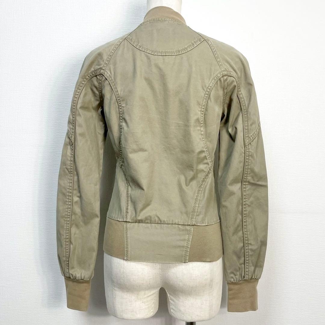 y2k❤️ 00s DIESEL 4ジップポケット ウエストシェイプ ブルゾン