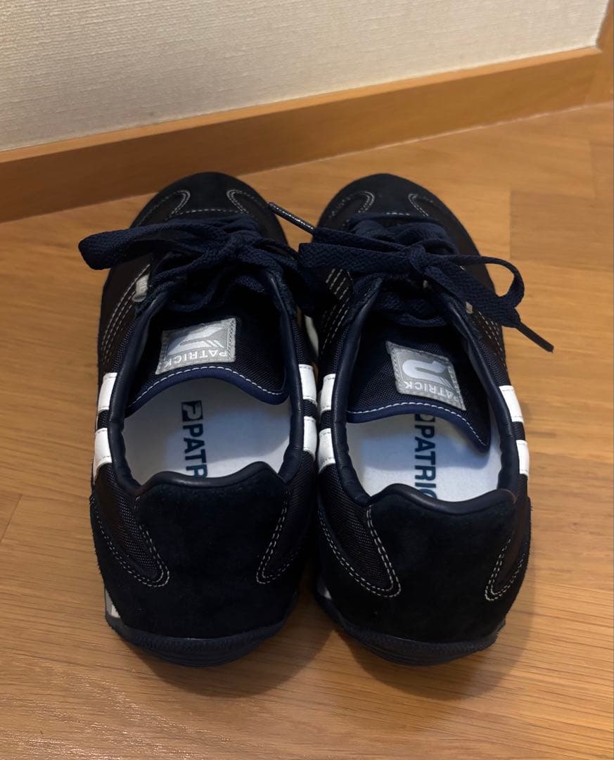 【最終値下げ】PATRICK パトリック ネイビー スニーカー 23cm