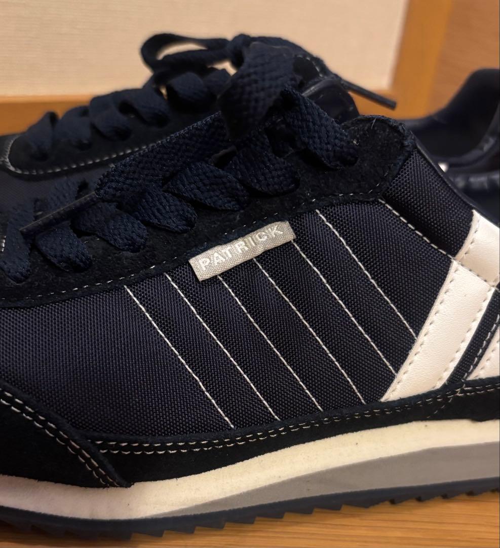 【最終値下げ】PATRICK パトリック ネイビー スニーカー 23cm