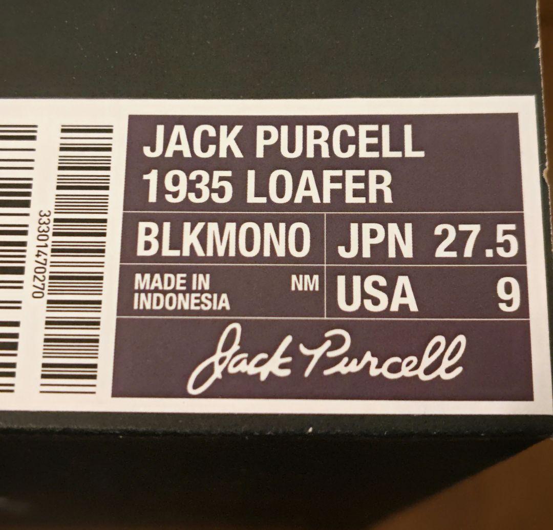 新品 ジャックパーセル 1935 ローファー 27.5 コンバース スニーカー