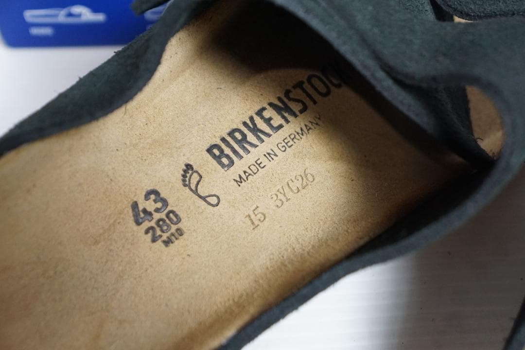新品 BIRKENSTOCK チューリッヒ レザー サンダル 1001O▲