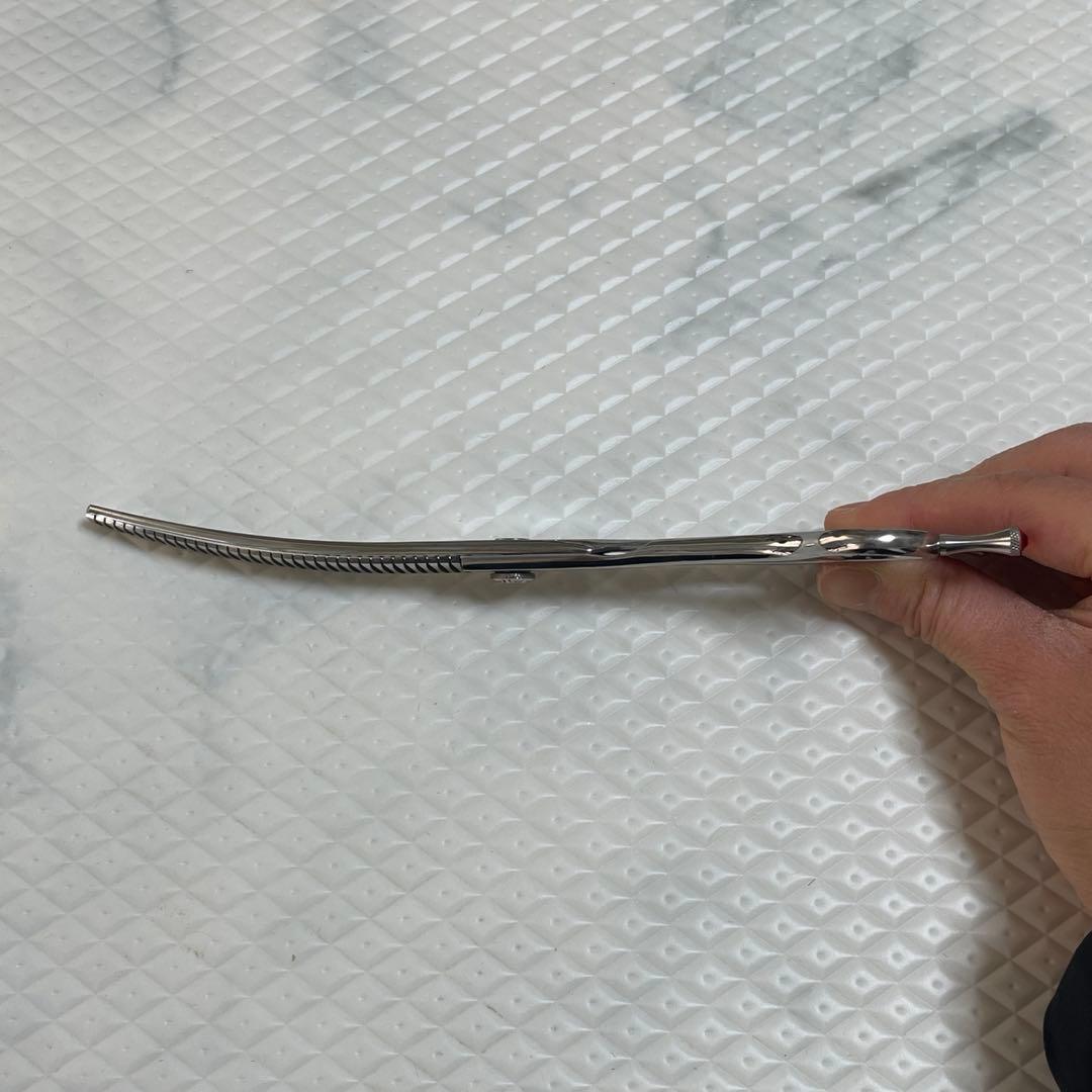 ◎シルバーライン 消しゴム手品カーブシザー◎7.5インチ