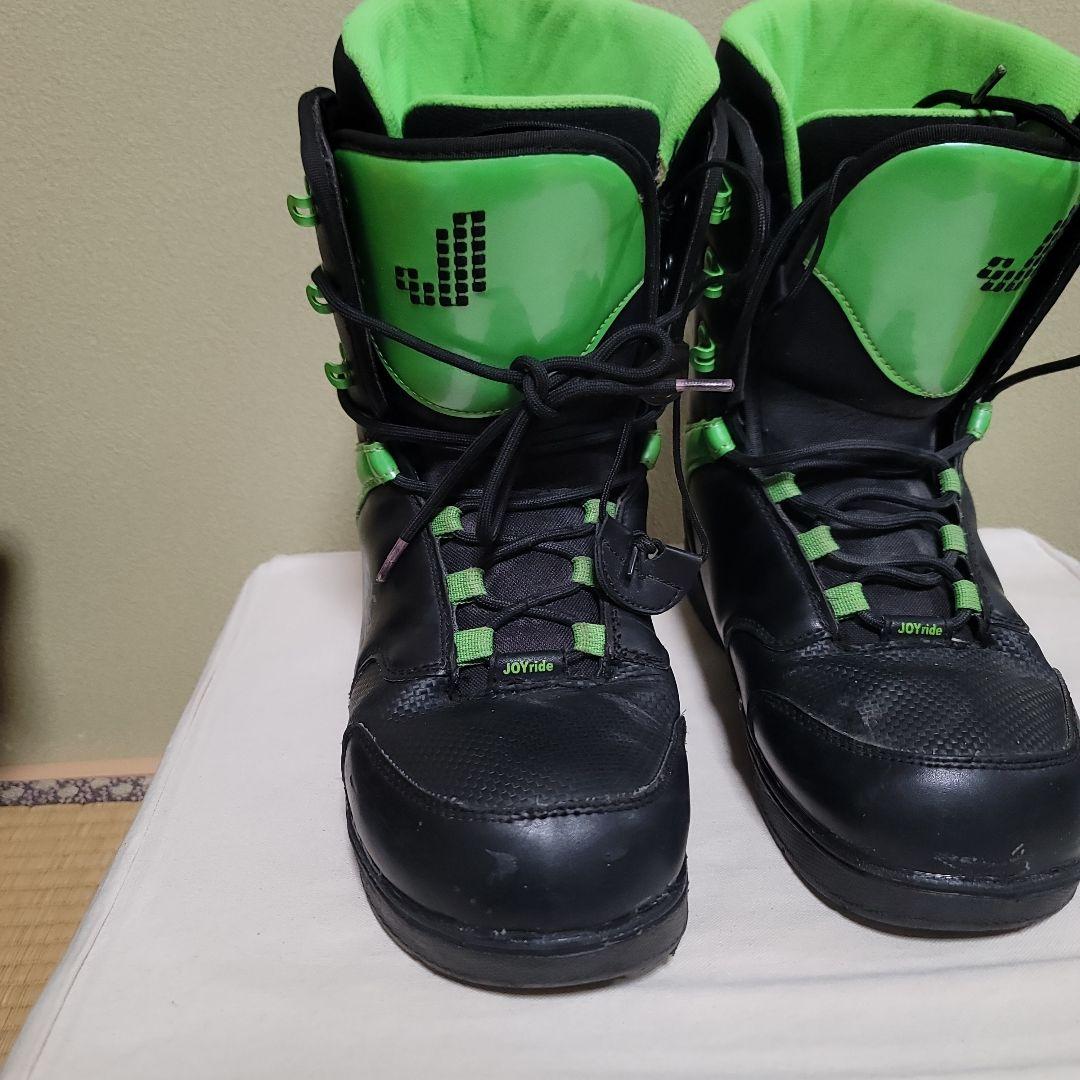JOYride スノーボードブーツ 黒と緑