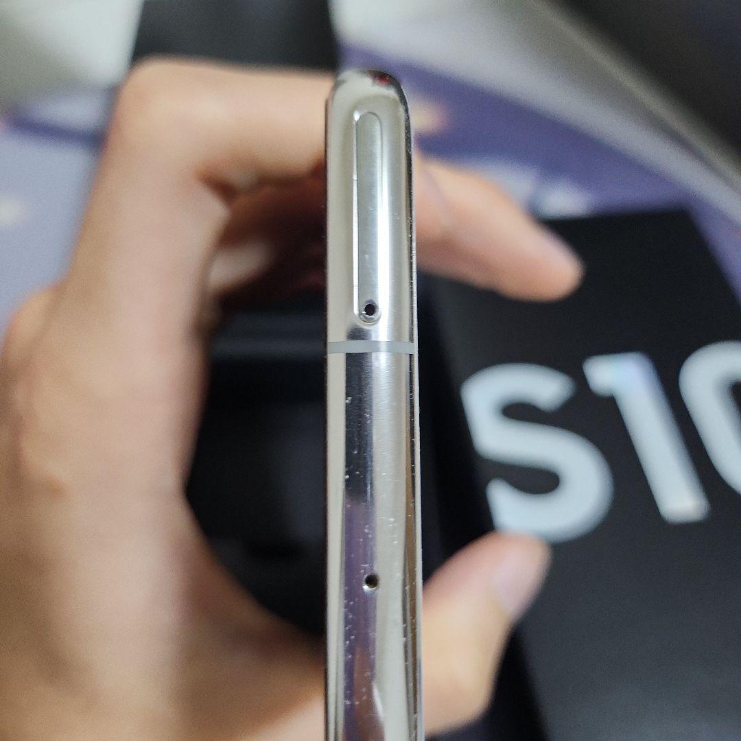 Galaxys10 128GB プリズムホワイト docomo スマートフォン