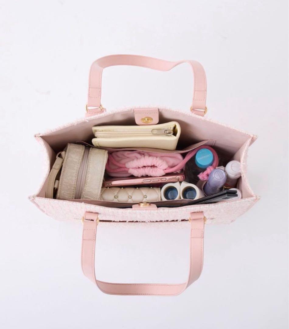 NICE CLAUP LouLoumei キャリーオン トートバッグ 自立可能