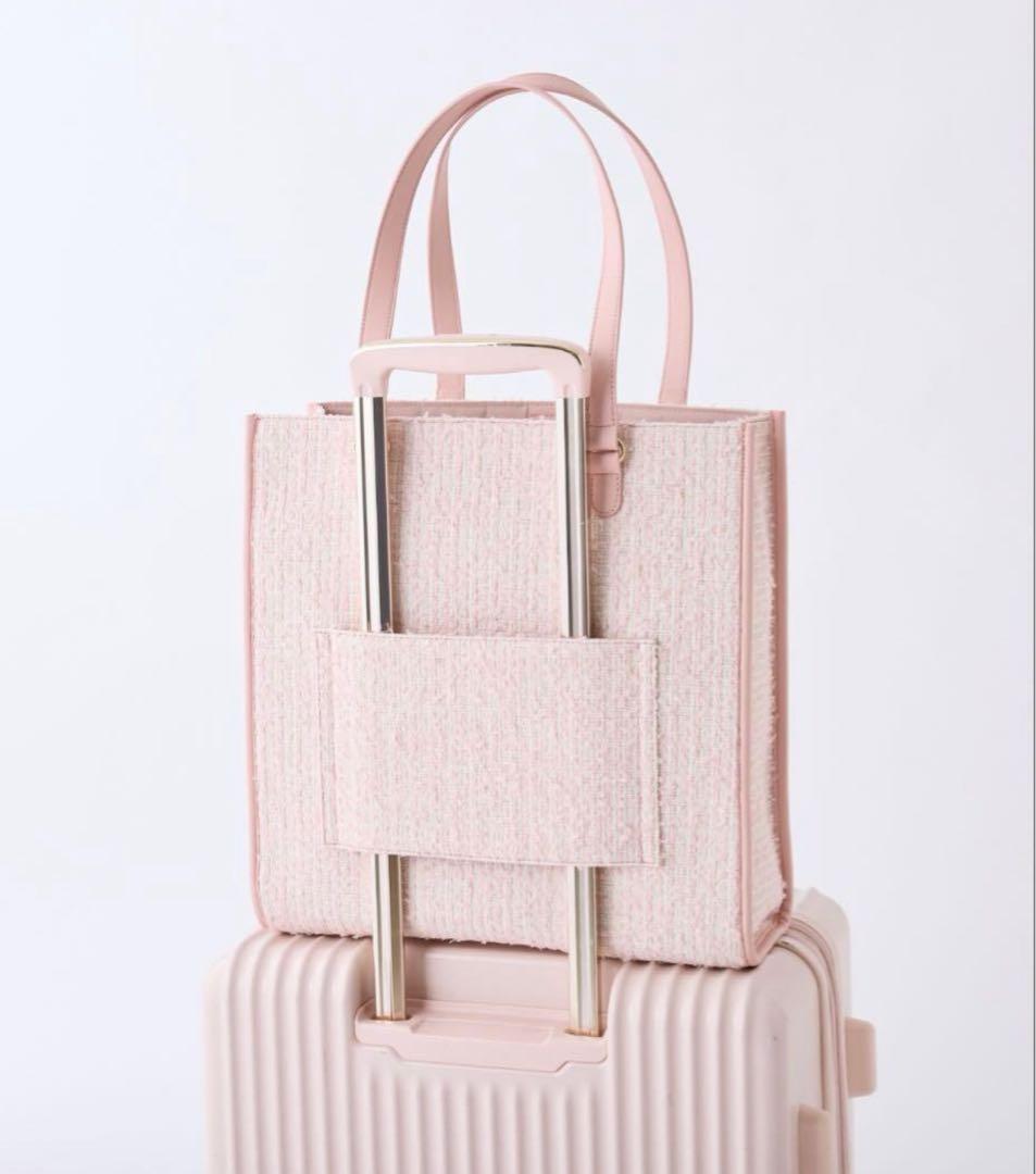 NICE CLAUP LouLoumei キャリーオン トートバッグ 自立可能